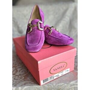 VANELi SIMPLY ORCHID SUEDE LOAFERS